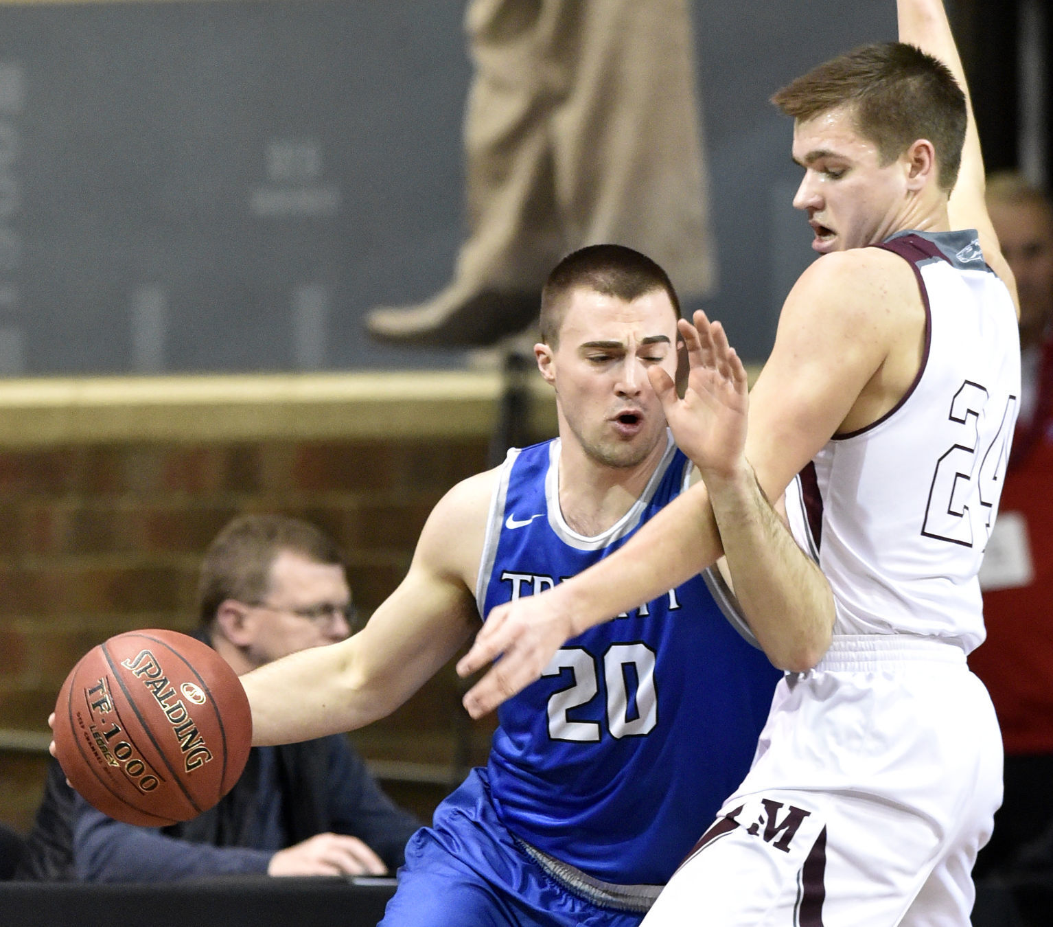 Morningside vs Trinity International NAIA basketball